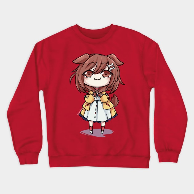 Korone Crewneck Sweatshirt by UnluckyAlpaca